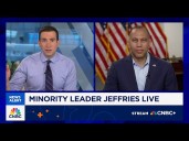 Watch CNBC's full interview with House Minority Leader Rep. Hakeem Jeffries