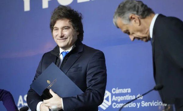 Javier Milei: "Tenemos un Congreso secuestrado por el kirchnerismo"