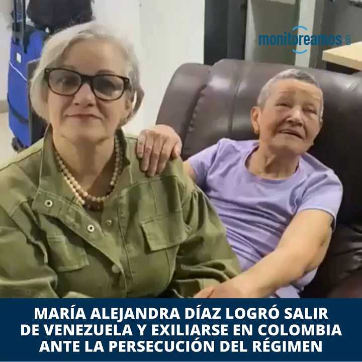 (VIDEO) Abogada y activista María Alejandra Díaz informa que salió de Venezuela y se encuentra en Colombia