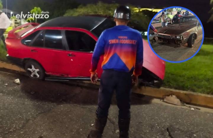 Accidente en la Redoma Metropolitana involucró a unos Mariachis y conductor del Malaver