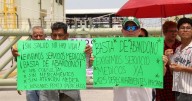 Protesta de jubilados de Pemex genera crisis de abasto de combustible en Chiapas