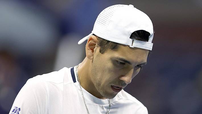 Alejandro Tabilo no pudo con Alexander Zverev, tres del mundo, y quedó eliminado del US Open
