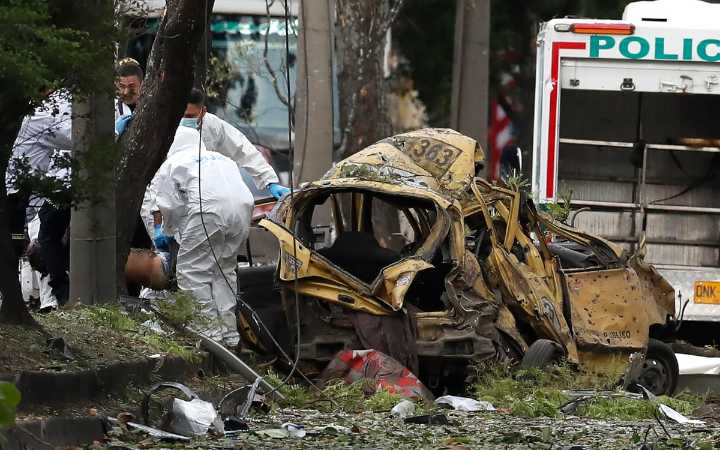 Derriban helicóptero y detonan coche bomba: ataques coordinados sacuden Colombia