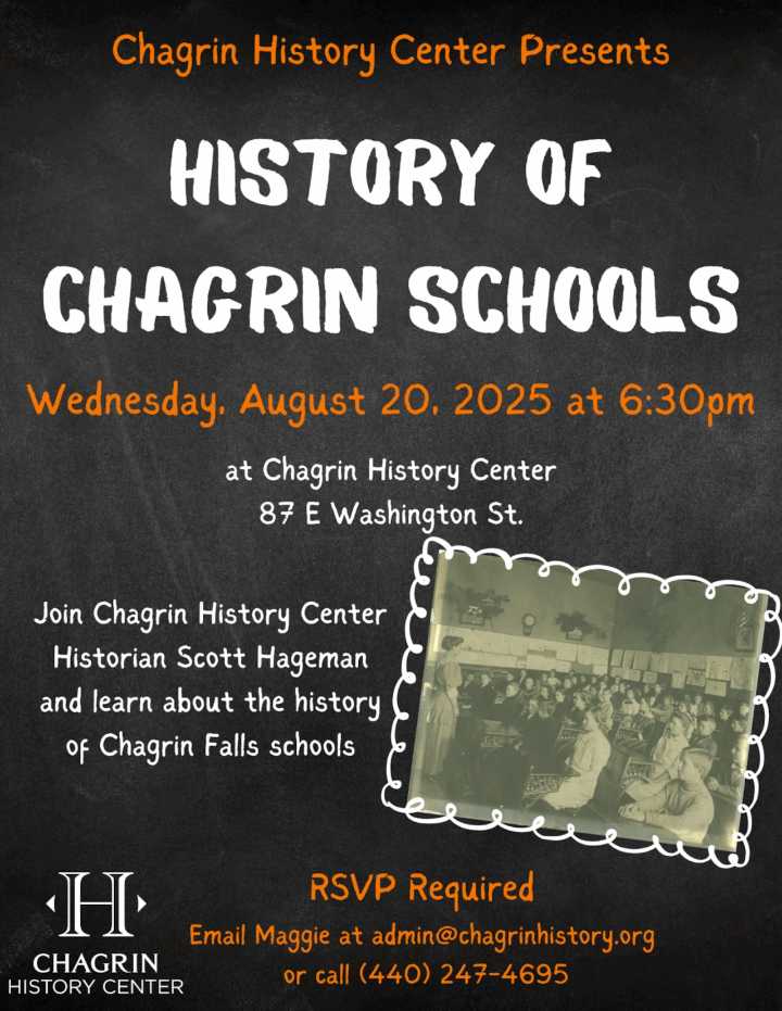 Learn about the history of Chagrin Falls Schools