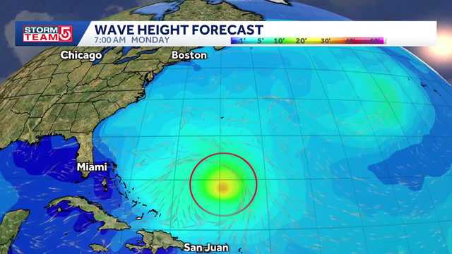 When could Erin bring rip currents to New England?