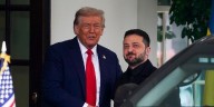 Trump recibe a Zelenski antes de reunión con líderes para hablar de la guerra