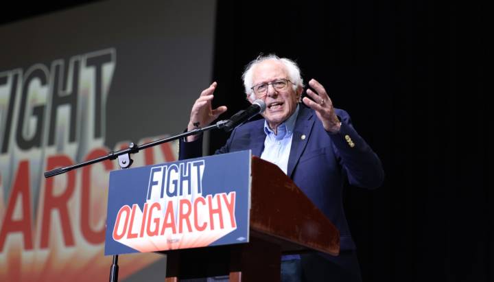 In Chicago stop, Bernie Sanders says the 'day has come and gone' for America's oligarchs
