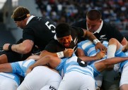 Ante un marco espectacular en el Kempes, Los Pumas cayeron ante los All Blacks
