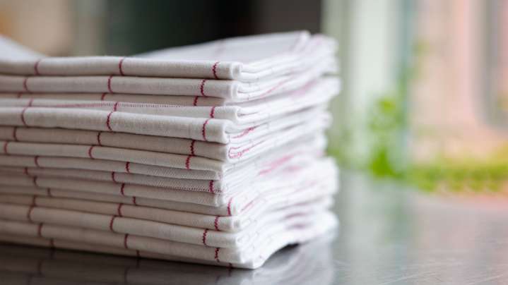 Maximize Drawer Space With Martha Stewart's Kitchen Towel Folding Trick