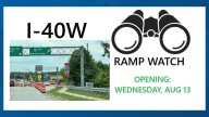 Rain could impact NC DOT's ramp reopening before school year: I-40W to be down to one lane near Union Cross Rd