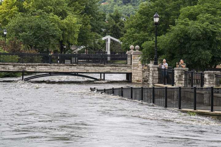 Milwaukee area drying out after weekend rain causes record flooding on multiple rivers