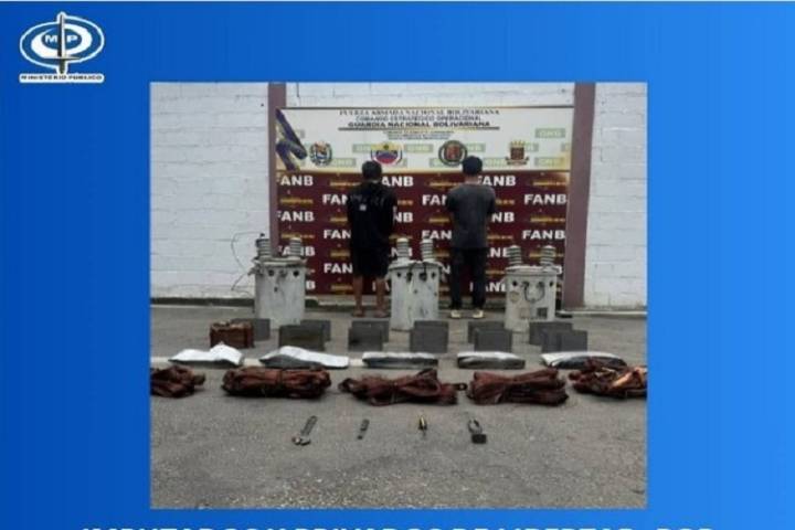 MP imputa a dos sujetos por hurtar en instalaciones eléctricas del estado Carabobo