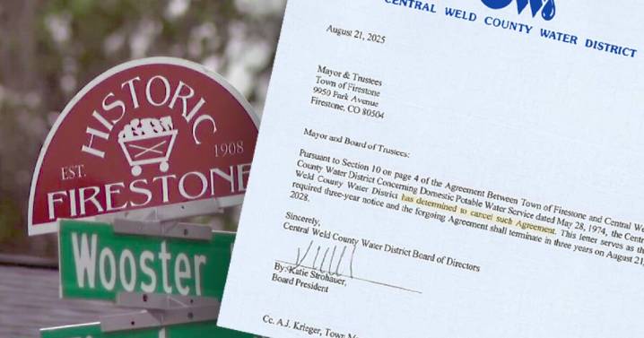 Firestone Board of Trustees to address community questions during Wednesday meeting, amid water bill dispute