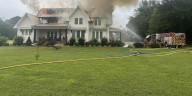 House destroyed by fire following lightning strike in Chattanooga