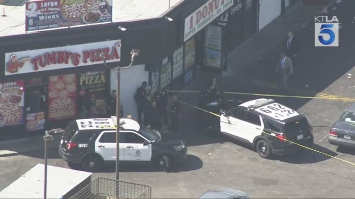 5 wounded in South Los Angeles shooting