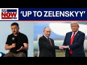 Alaska summit: Trump says Putin, Zelenskyy meeting will be set up