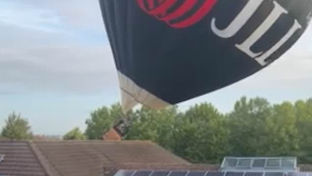 Hot air balloon crashes into primary school roof during Bristol festival