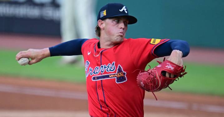 Hurston Waldrep leads combined 2-hitter, Braves top Guardians 2
