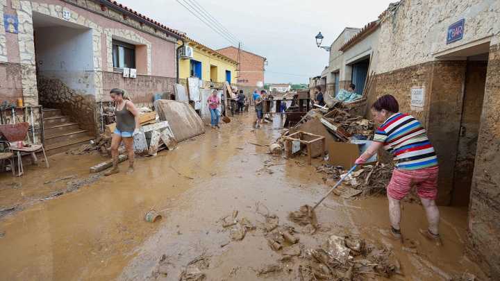 Todos los puntos y lugares de Aragón donde se acerca una gran DANA