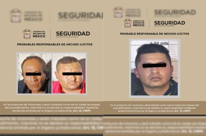 Detienen en #Toluca a responsable de robo de auto con violencia y dos más con drogas