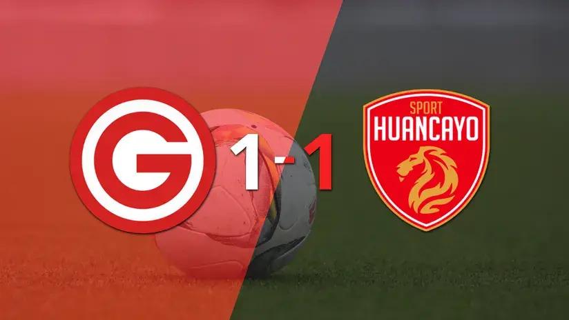Liga 1: Deportivo Garcilaso y Sport Huancayo igualaron 1 a 1