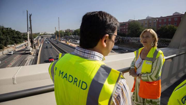 La obra de la M-30 en Ventas acelera todo lo posible para evitar un caos circulatorio en septiembre