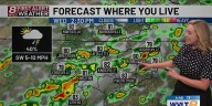 Downpours today, with quieter weather ahead