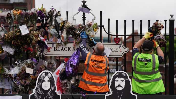 Tributes Left at Ozzy's Memorial to Be Scattered at His Grave in Birmingham