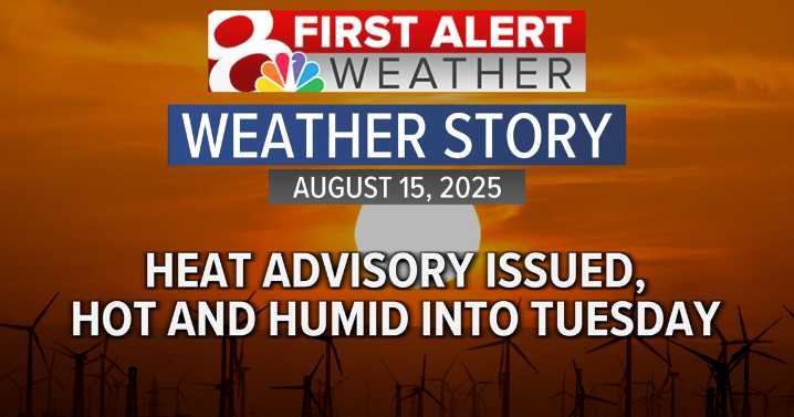 Forecast: Hot & humid conditions persists into Tuesday