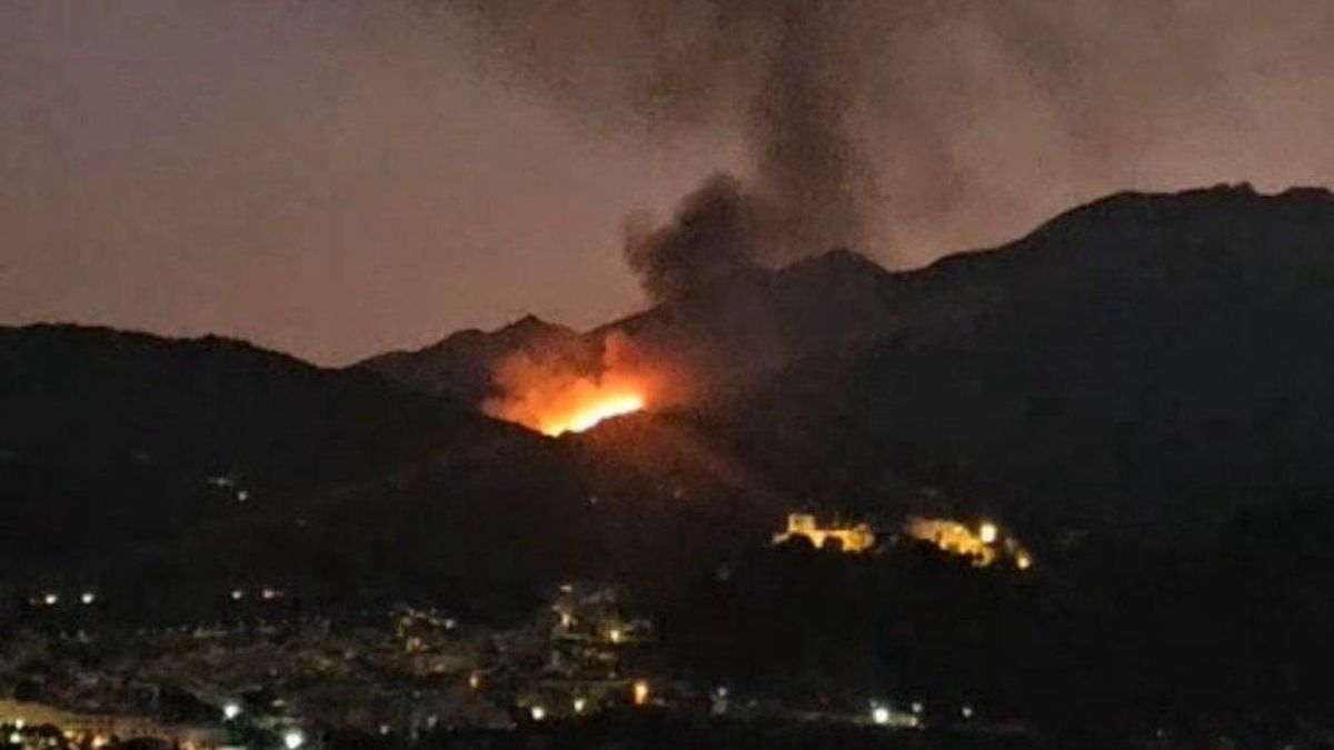 Declarado un incendio forestal en Monda