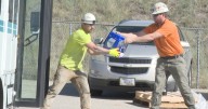 Butte distributes free bottled water to residents as it awaits test results to city water