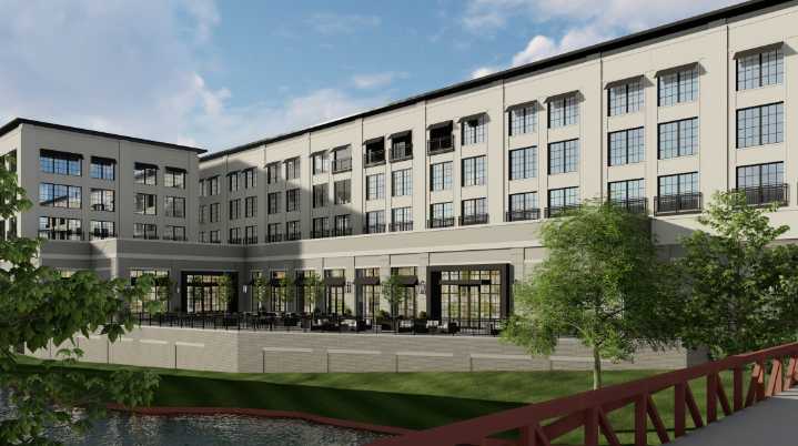 Boutique hotel with 137 rooms, outdoor patio being considered for downtown Traverse City