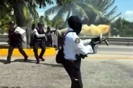 Dispersan a taxistas con gas lacrimógeno en Campeche