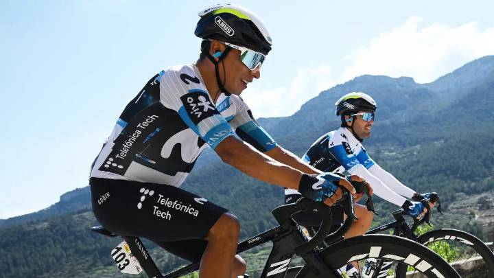 Nairo Quintana estuvo en la Vuelta a España: sorprendió y fue la sensación en la etapa 7