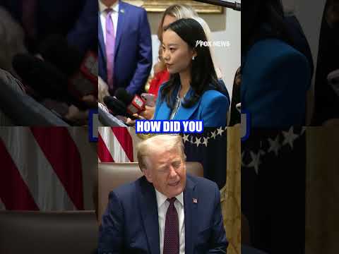 WATCH: Trump speaks with reporter who was held at gunpoint in DC #shorts #us #trump #donaldtrump #dc