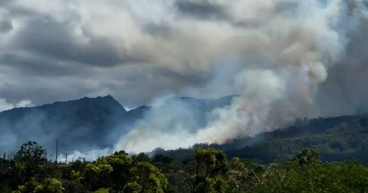 Arson suspected in Kunia wildfire; investigation ongoing