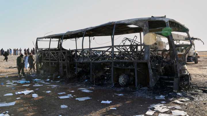 Bus crash in Afghanistan kills more than 70 Afghans returning from Iran