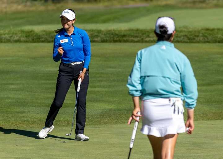 LPGA rookie narrowly beats world’s No. 1 women’s golfer to win FM Championship