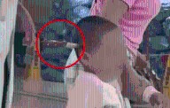 Moment toddler walks into hospital 'with KNIFE in her head' as mum claims blade 'flew out of bed while changing sheets'