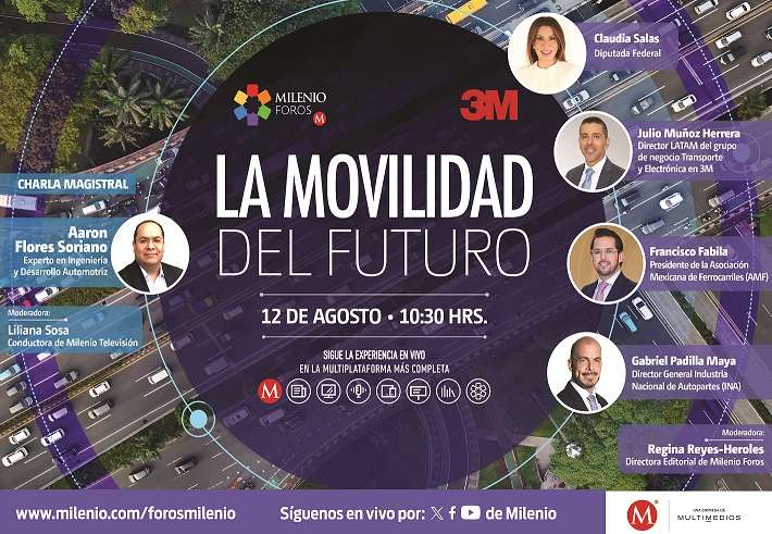 Conoce a los panelistas de "La movilidad del futuro"