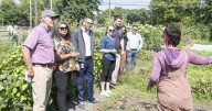 Secretary of agriculture tours Lewisburg Community Garden, other Union County stops