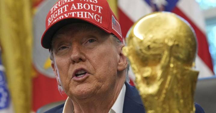 2026 World Cup draw will be held at Washington's Kennedy Center, Trump says