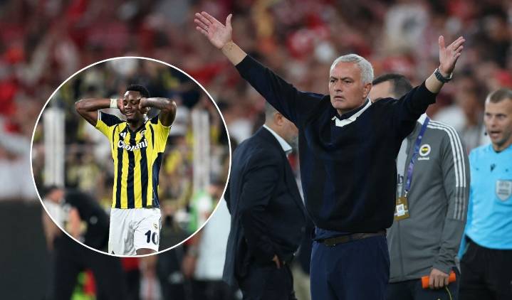 Mourinho le da la espalda a Durán: críticas tras caída en Champions