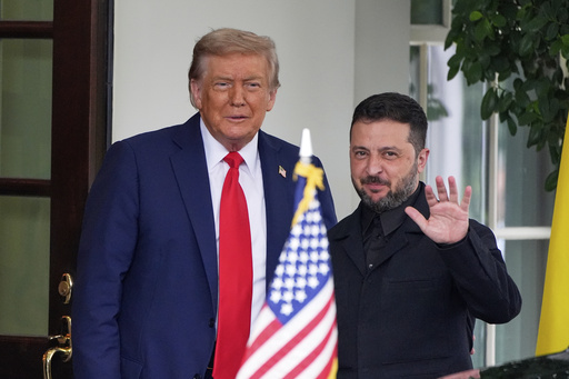 Photos of Zelenskyy, top European leaders and Trump: Can they end Russia's war?