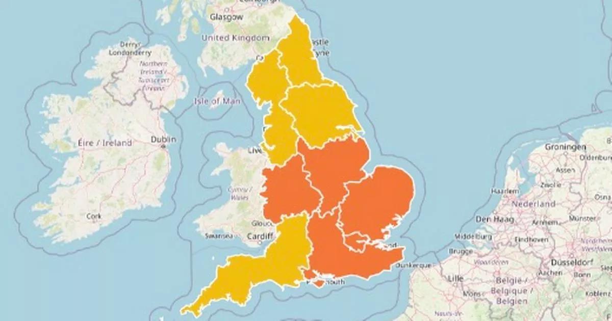 Amber heat health warning as scorching temperatures could cause 'rise in deaths'