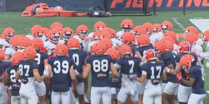 Illinois football debuts at #12 in pre-season USA Today Coaches Poll.  ISU Redbirds are 6th in Stats FCS Poll