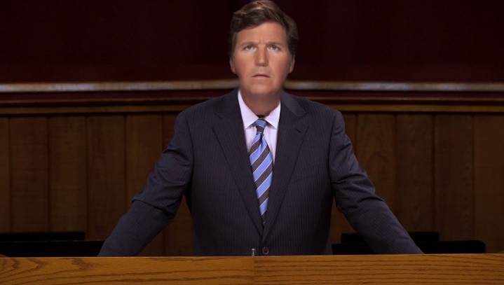 Tucker Carlson Preaches At John MacArthur's Church