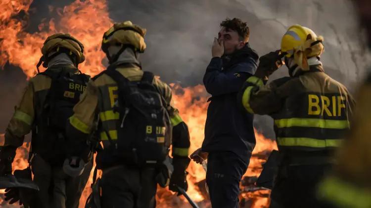 España arde: tercera víctima mortal en incendios forestales sin control