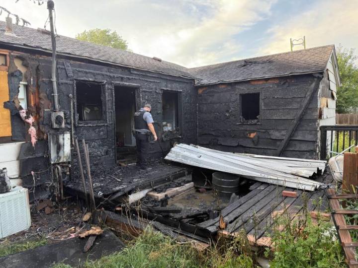 Three pets rescued from Hutchinson house fire