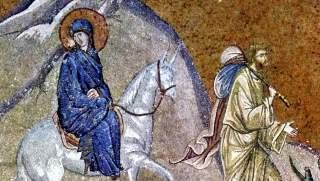 Mary Asks Joseph If They Can Stop By Magnolia Silos On Way To Bethlehem